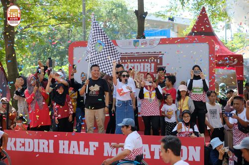 Race photo from Kediri Half Marathon 2024