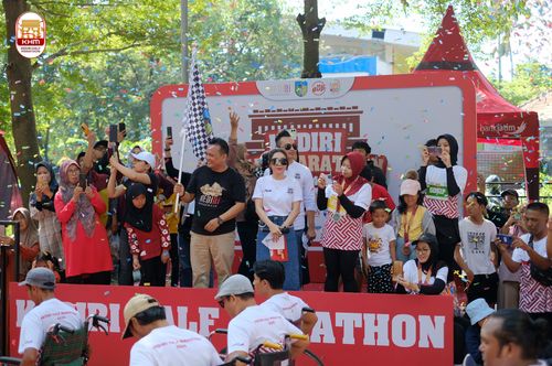 Race photo from Kediri Half Marathon 2024