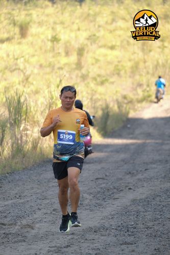 Race photo from Kelud Vertical Challenge 2024