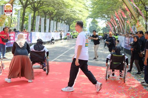 Race photo from Kediri Half Marathon 2024