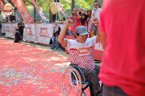Race photo from Kediri Half Marathon 2024