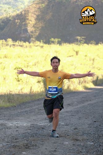Race photo from Kelud Vertical Challenge 2024