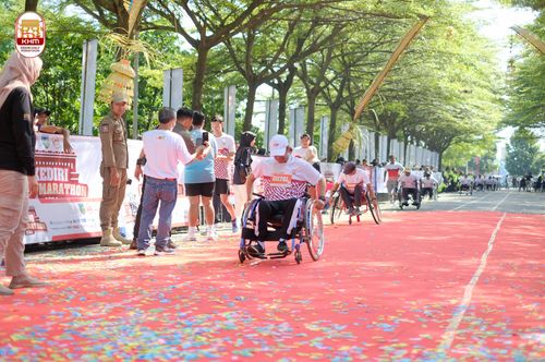 Race photo from Kediri Half Marathon 2024