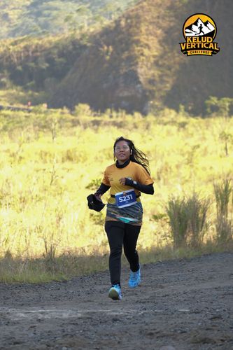 Race photo from Kelud Vertical Challenge 2024