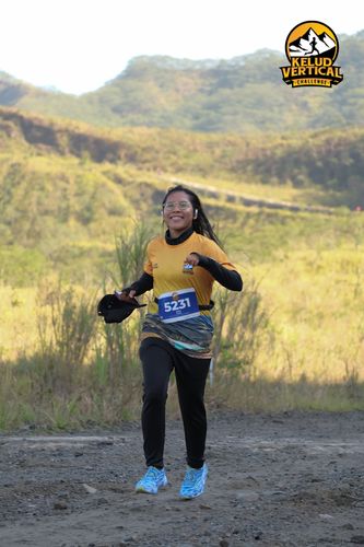Race photo from Kelud Vertical Challenge 2024