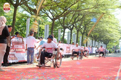 Race photo from Kediri Half Marathon 2024