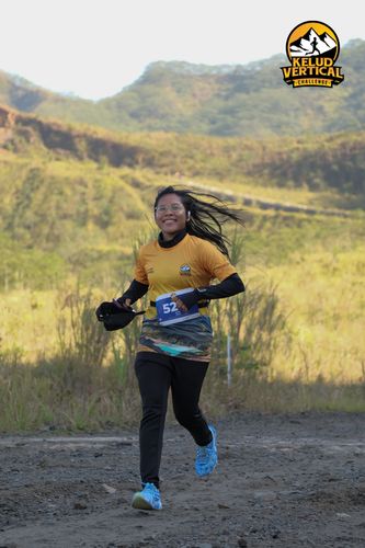 Race photo from Kelud Vertical Challenge 2024