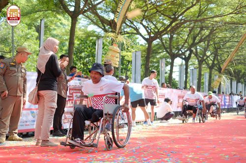 Race photo from Kediri Half Marathon 2024
