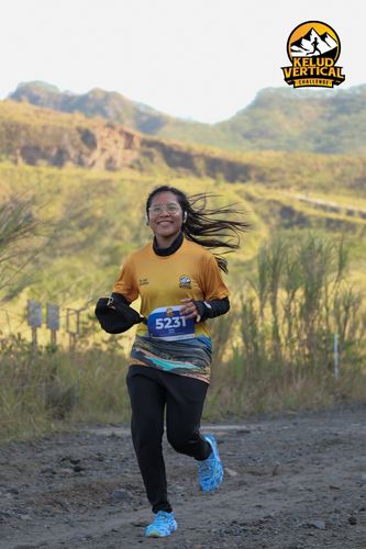 Race photo from Kelud Vertical Challenge 2024