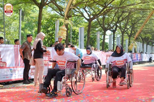 Race photo from Kediri Half Marathon 2024