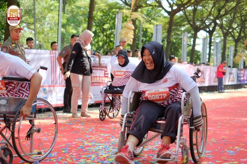 Race photo from Kediri Half Marathon 2024