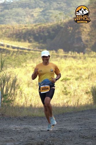 Race photo from Kelud Vertical Challenge 2024