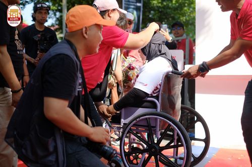 Race photo from Kediri Half Marathon 2024
