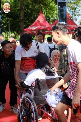 Race photo from Kediri Half Marathon 2024