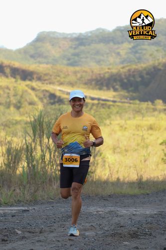 Race photo from Kelud Vertical Challenge 2024