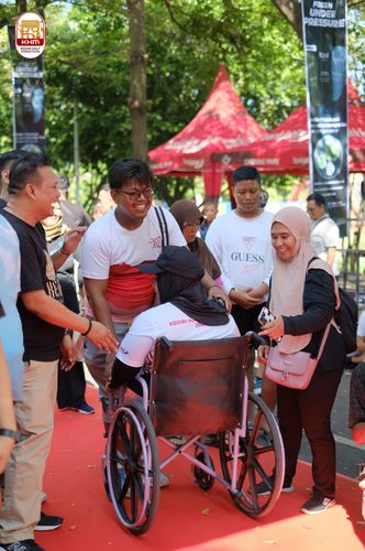 Race photo from Kediri Half Marathon 2024