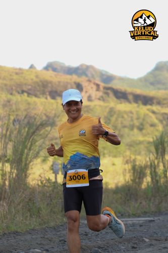 Race photo from Kelud Vertical Challenge 2024