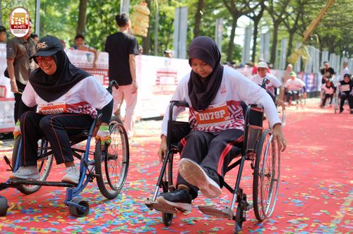 Race photo from Kediri Half Marathon 2024