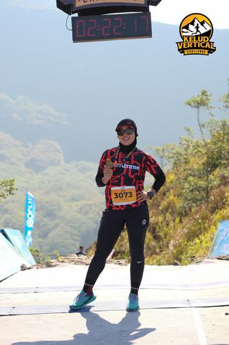Race photo from Kelud Vertical Challenge 2024