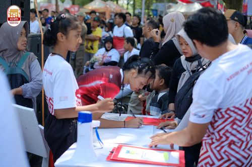 Race photo from Kediri Half Marathon 2024