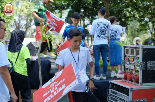 Race photo from Kediri Half Marathon 2024