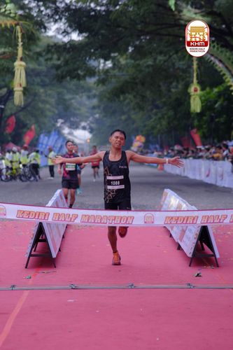 Race photo from Kediri Half Marathon 2025