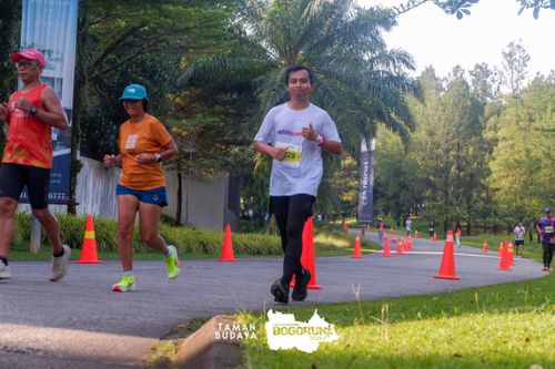 Race photo from Taman Budaya x BOGORUN 2025