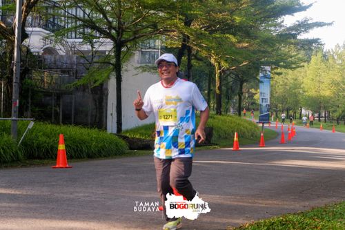 Race photo from Taman Budaya x BOGORUN 2025