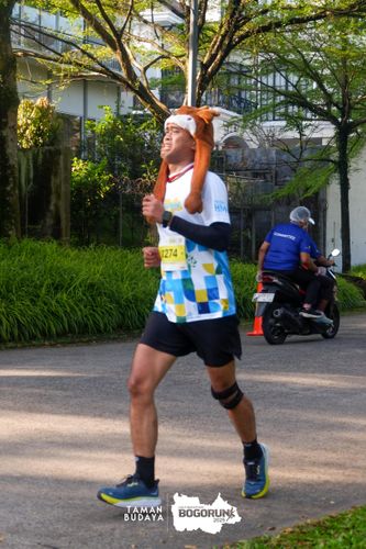 Race photo from Taman Budaya x BOGORUN 2025