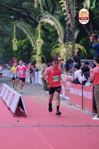 Race photo from Kediri Half Marathon 2025