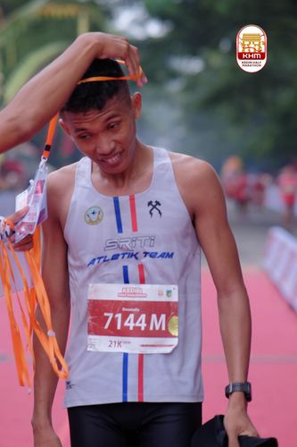 Race photo from Kediri Half Marathon 2025