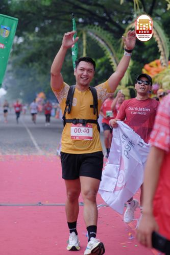 Race photo from Kediri Half Marathon 2025