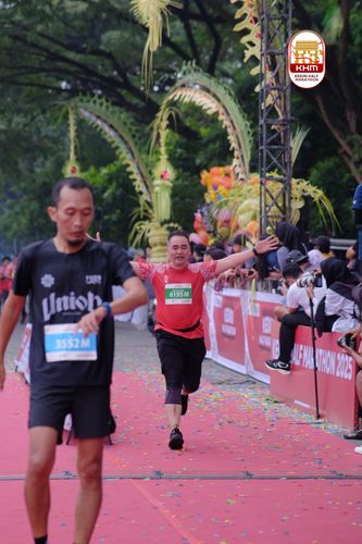 Race photo from Kediri Half Marathon 2025