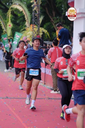 Race photo from Kediri Half Marathon 2025