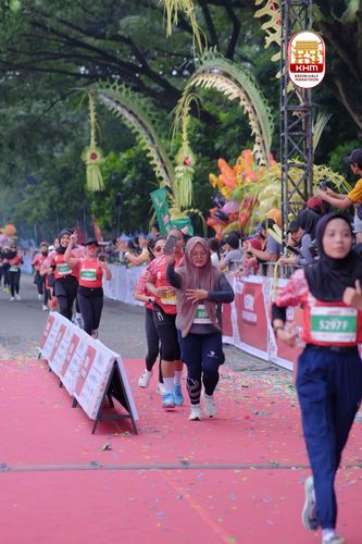 Race photo from Kediri Half Marathon 2025