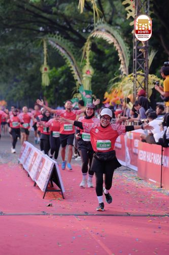 Race photo from Kediri Half Marathon 2025