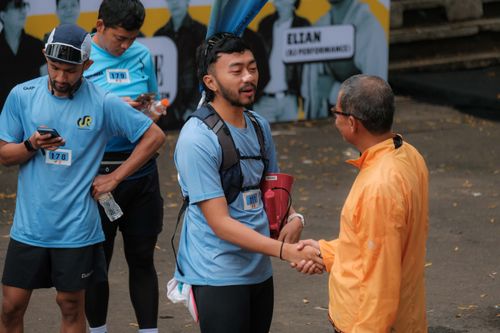 Race photo from Running 5 K