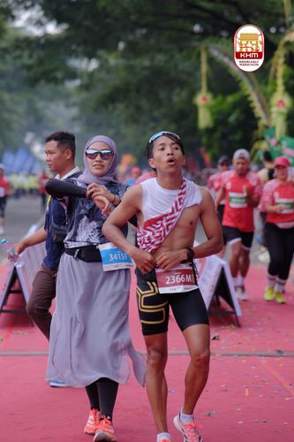 Race photo from Kediri Half Marathon 2025