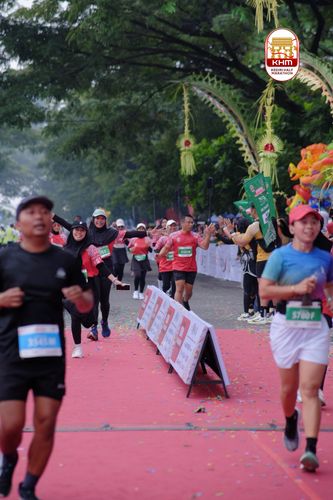 Race photo from Kediri Half Marathon 2025