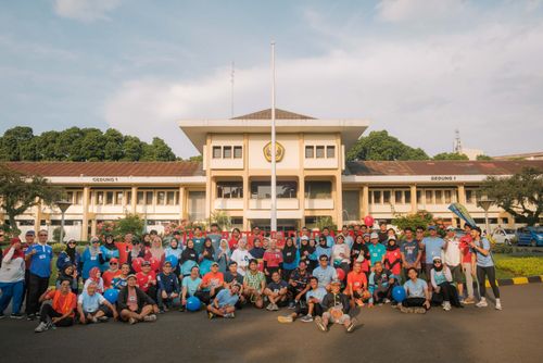 Race photo from Running 5 K