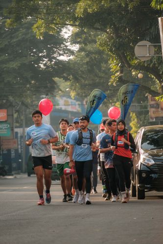 Race photo from Running 5 K