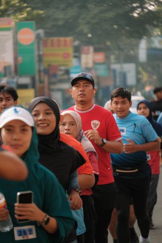 Race photo from Running 5 K