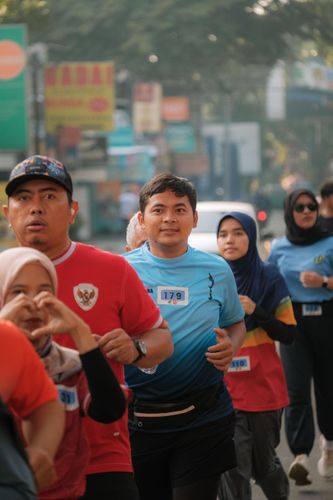 Race photo from Running 5 K