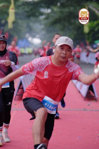 Race photo from Kediri Half Marathon 2025