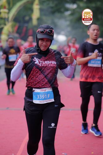 Race photo from Kediri Half Marathon 2025