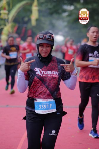 Race photo from Kediri Half Marathon 2025