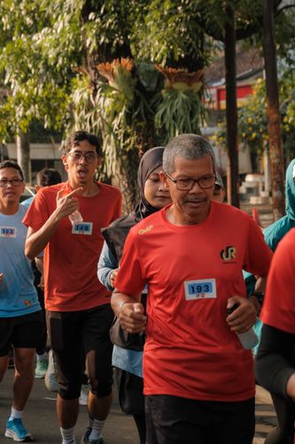 Race photo from Running 5 K