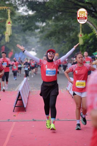 Race photo from Kediri Half Marathon 2025