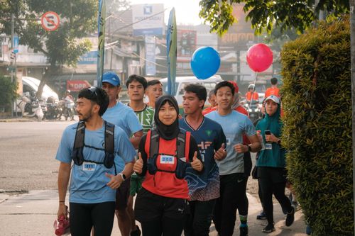Race photo from Running 5 K