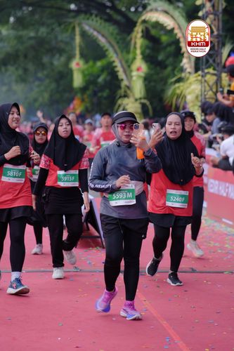 Race photo from Kediri Half Marathon 2025